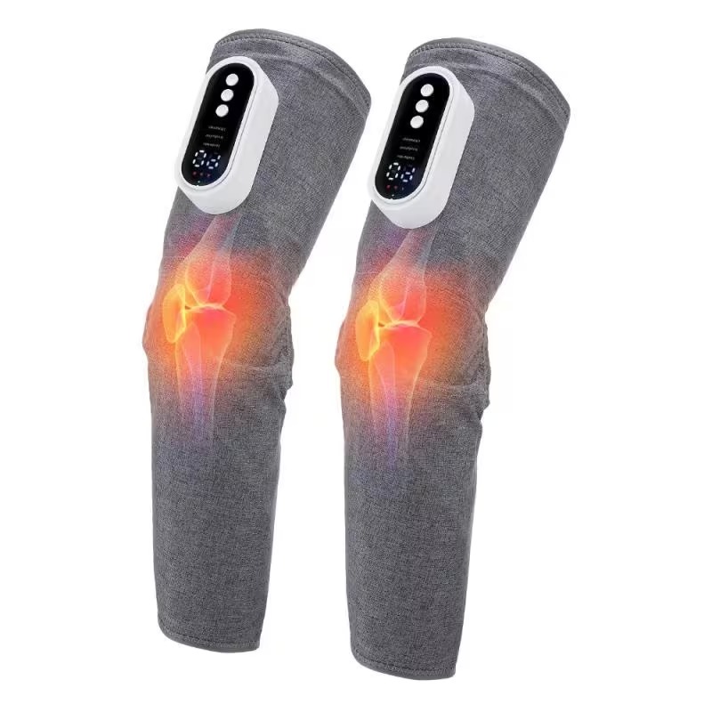 Set of 2 Wireless Leg Massagers with Air Compression